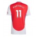 Arsenal Gabriel Martinelli #11 Hjemmedrakt 2024-25 Korte ermer